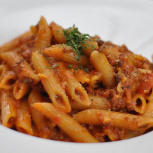 Macaroni with special tomato