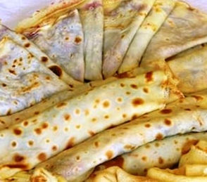 Clătite cu dulceață asortată