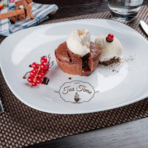 Lava cake cu inghețată