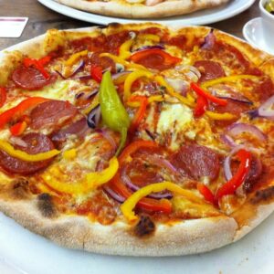 Pizza diavolo